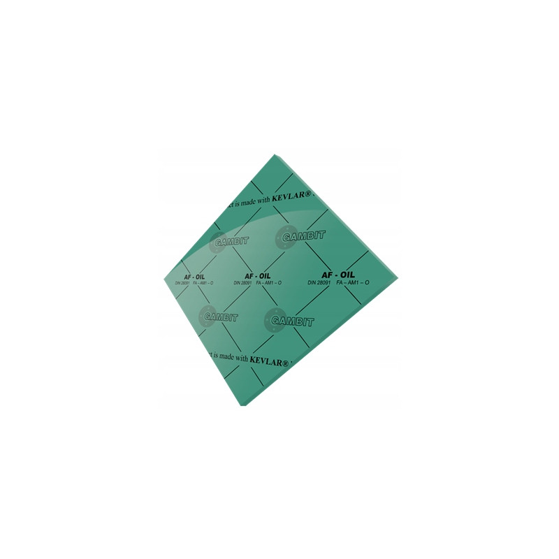 Płyta uszczelkarska GAMBIT AF-Oil 1000x1000x1,5 mm