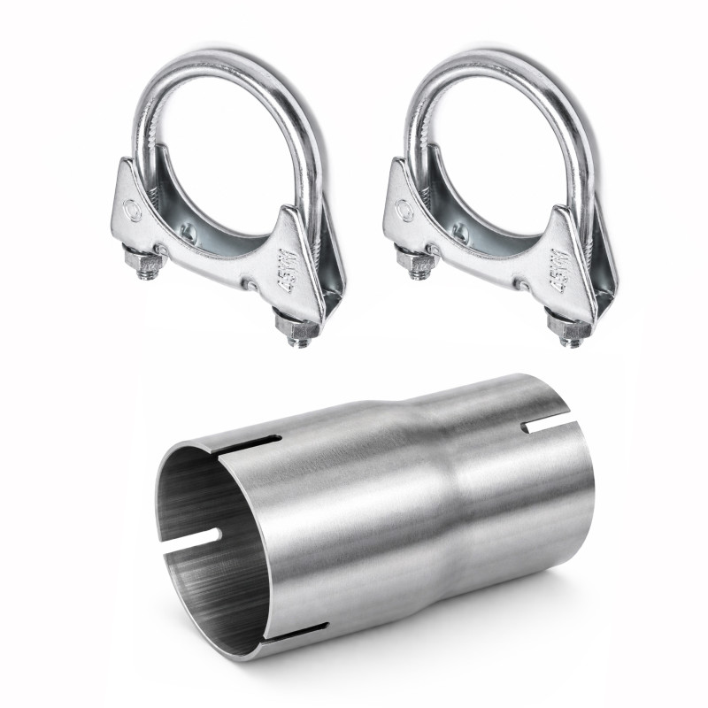 Redukcja wydechu nierdzewna roztłoczenie 42/54mm INOX wsuwka