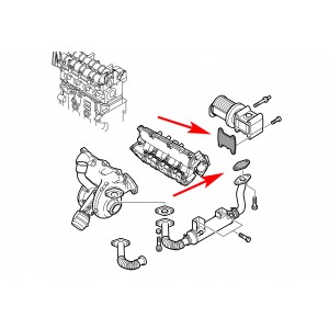 554A Zestaw zaślepek do usunięcia EGR JTD CDTI 16V