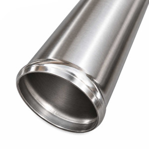 Łącznik dolotu inox 76mm dł.10cm AISI 304 turbo intercooler