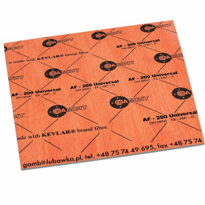 Arkusz do wycinania uszczelek AF-200 Universal 1mm 500x1500mm Gambit