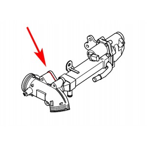 579 EGR BLANKING PLATE VOLVO D5 2.4 D S60 S80 V70 XC70