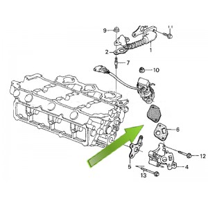 074 Zaślepka EGR HONDA ACCORD C PRELUDE CIVIC