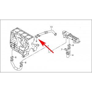 091 Zaślepka EGR VW AUDI SKODA 1.4 1.6 2.0 TDI CR