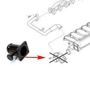 F78 Zamiennik zaślepka EGR BMW 2.0 2.5 3.0 D M47 M57