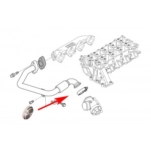 880 Zaślepka EGR BMW 2.0 3.0 D M47 M47N M57 M57N M51