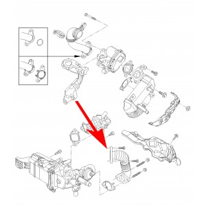 693 Zaślepka EGR Opel 1.6 2.3 CDTI DCi Biturbo