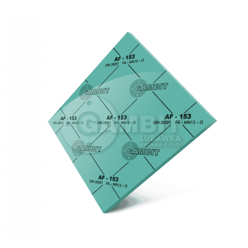 Płyta uszczelkarska GAMBIT AF-153 500x500x0,5 mm