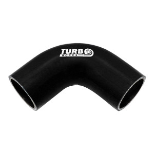 Kolanko 90st TurboWorks Black 51mm