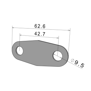 501 Zaślepka EGR FORD MONDEO 1.8 16v 2.0 16v Zetec