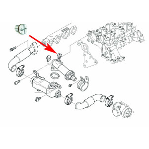 354 ŚRUBA ODPOWIETRZNIKA BMW 17111712788 171275154