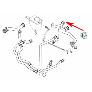 354 ŚRUBA ODPOWIETRZNIKA BMW 17111712788 171275154