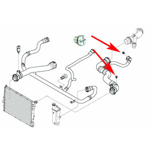 354 ŚRUBA ODPOWIETRZNIKA BMW 17111712788 171275154
