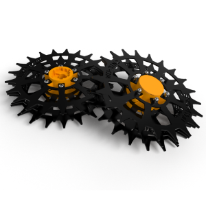 KO06 Koła do robota koszącego WORX Landroid serii L stal węglowa 3mm