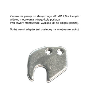 Adapter kółek bocznych rowerów WOOM 3 AUTOMAGIC
