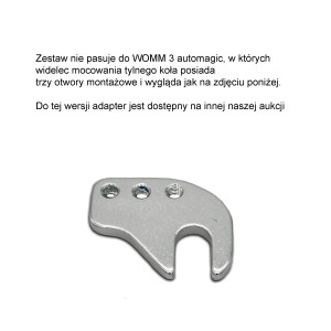 Adapter kółek bocznych rowerów woom 2, 3