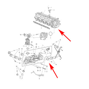 K011/A Zaślepka zaworu EGR Opel Insignia B 2.0 CDTI