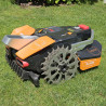 KO07 Koła do robota koszącego WORX Landroid  M600 M800  L1300 stal nierdzewna 3mm