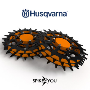 KO09 Koła do robota koszącego HUSQVARNA AUTOMOWER 105, 305, 308 stal nierdzewna 3mm