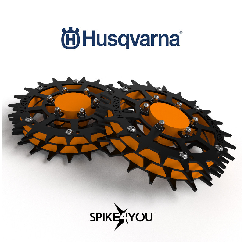 KO09 Koła do robota koszącego HUSQVARNA AUTOMOWER 105, 305, 308 stal nierdzewna 3mm