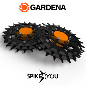 KO12 Koła do robota koszącego GARDENA MINIMO stal nierdzewna 3mm