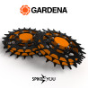 KO09 Koła do robota koszącego GARDENA R38Li, R40Li, R50Li, R70Li, R80Li stal nierdzewna 3mm