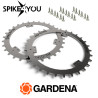 Kolce do robota koszącego GARDENA R38Li, R40Li, R50Li, R70Li, R80Li stal nierdzewna 3mm