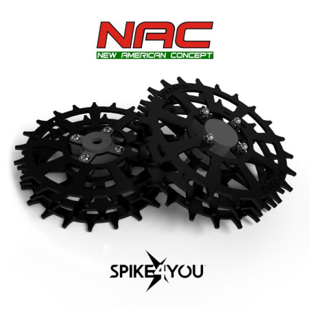 KO19 Koła do robota koszącego NAC RLM600-FS, RLM300-FS stal nierdzewna 3mm