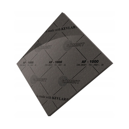 Płyta uszczelkarska GAMBIT AF-1000 250x500x4,0mm