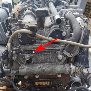 K046 Zaślepka EGR 3.0 HDi Multijet HPT Citroen Fiat Iveco Peugeot F1CE0481 F30DT