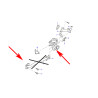 W119 Zaślepka EGR FORD Mondeo Mk3 1.8 SCi 2003-2007 OEM 1225976 1225977