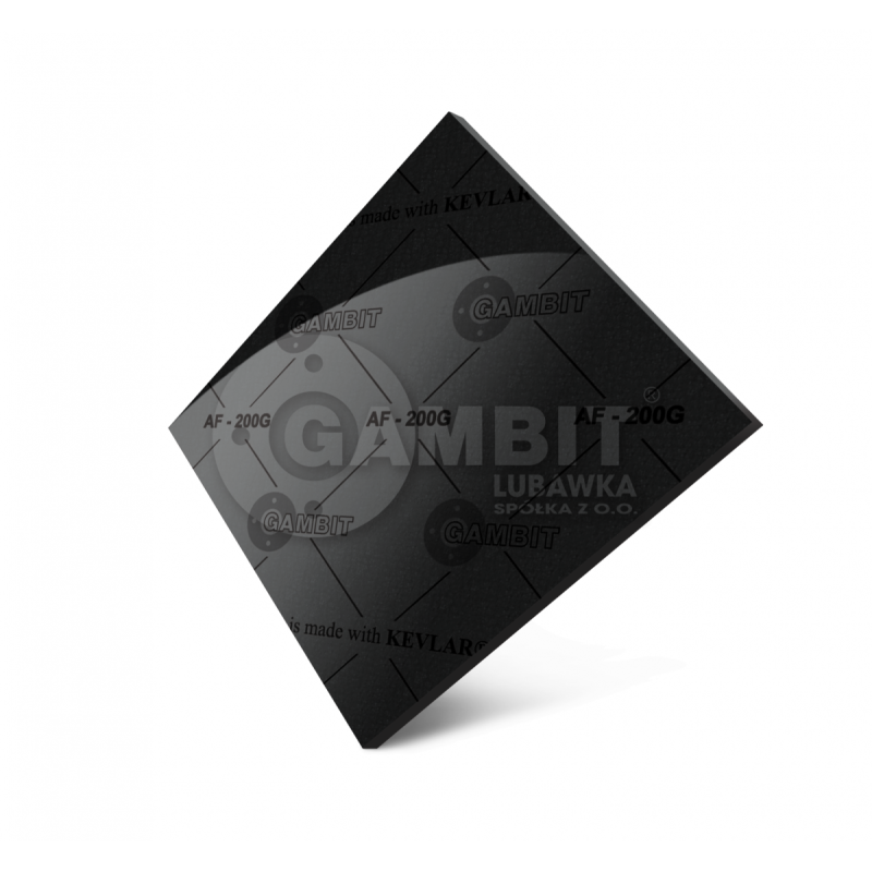 Płyta uszczelkarska GAMBIT AF-200 G 500x250x3 mm
